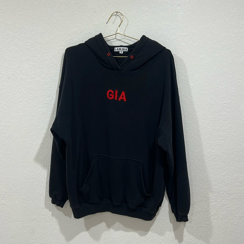I Am Gia Black Hoodie
